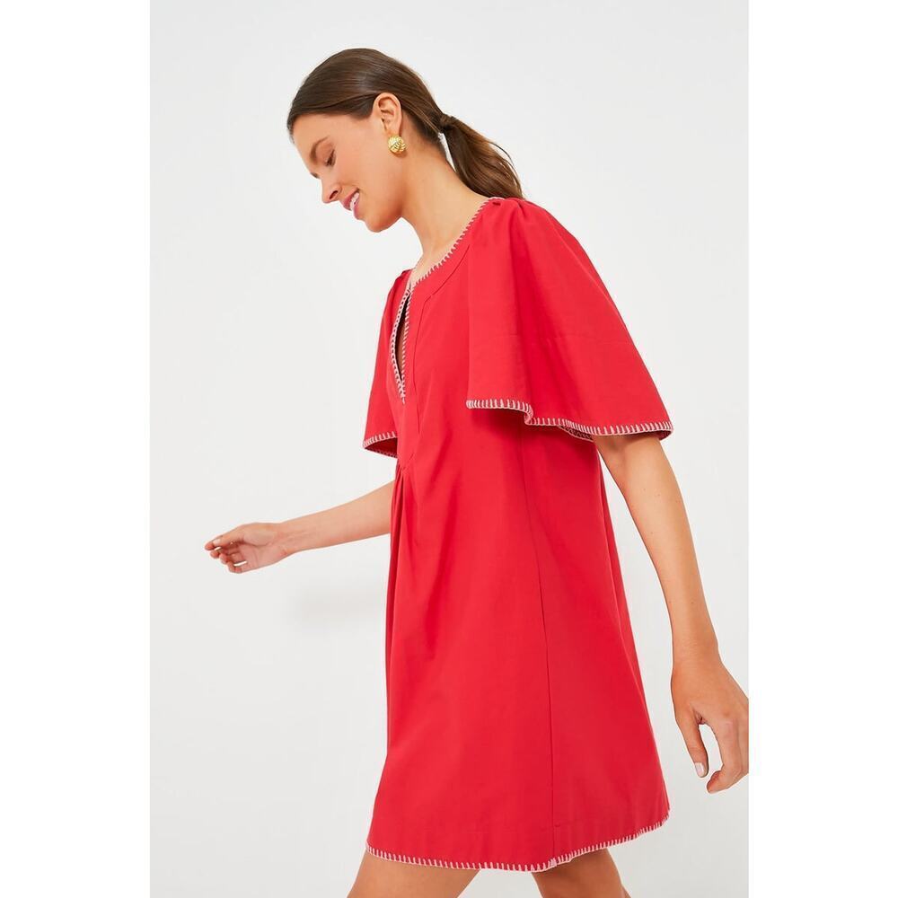 POMANDER PLACE Poppy Stitch Finley Flutter Sleeve Dress Size XL NWT - Picture 5 of 9